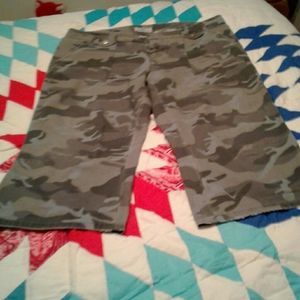 Camo style Cargo Shorts